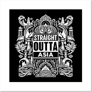 Straight Outta Asia Posters and Art